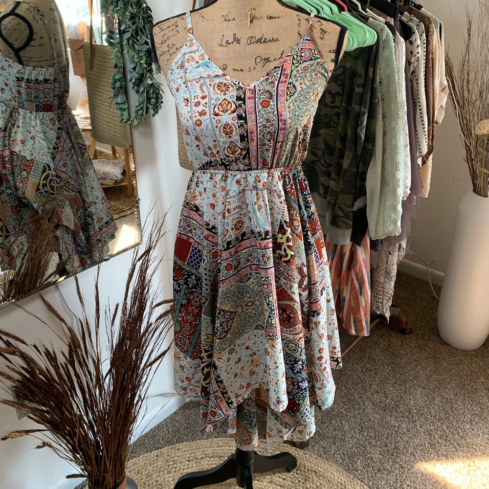 Poppi & Ari Aztec dress worn once